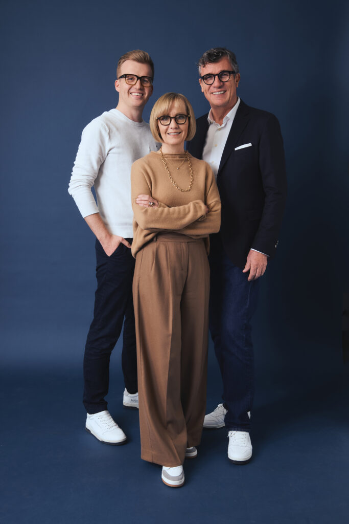 Maximilian, Birgit und Michael Matt