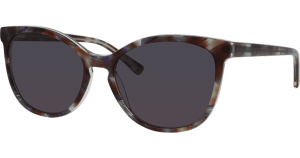 Sonnenbrille von meineBrille, Artikelbezeichnung 14-36060-01 Braun/ Türkis transparent glänzend